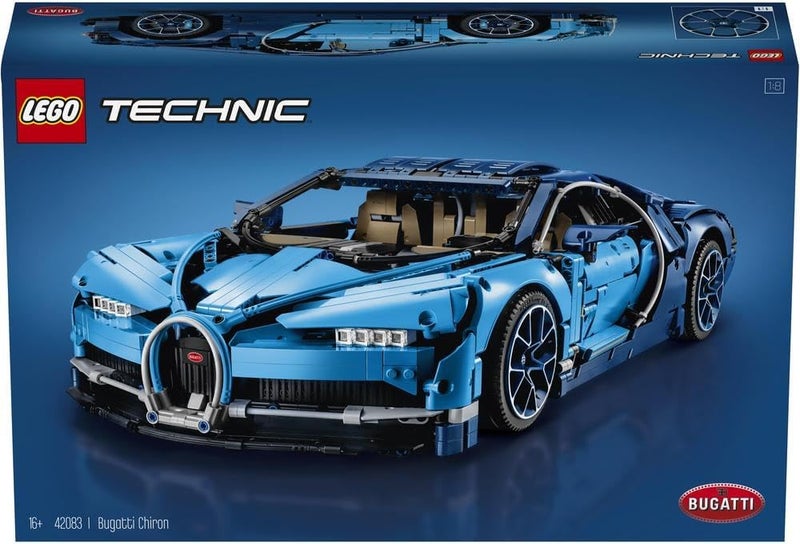 LEGO Technic Bugatti Chiron 42083 Building Kit (3,599 Pieces) - Image 2